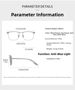 Detailed size chart for oval frame reading glasses showing dimensions and spring hinges
