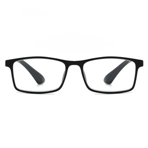 TR90 Reading Glasses Blue Light Blocking Rectangular Full Frame Clear Vision Ultralight Eyewear For Seniors Men Women