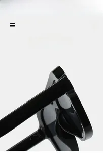 Detail view of smooth black frame hinge and nose pads featuring lightweight elastic material