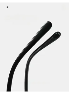 Close-up of curved ergonomic sunglasses temples with anti-slip detail for comfort