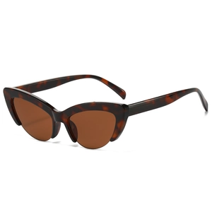 Retro Cat Eye Sunglasses UV400 Protection PC Frame Vintage Fashion Eyewear For Outdoor Travel Party Unisex