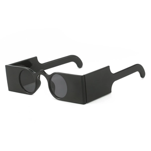 Sunglasses Square Frame Round Lens PC Material UV400 Protection Retro Punk Streetwear Fashion For Men Women