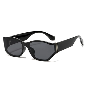 Square Sunglasses UV400 Protection PC Frame Large Rectangle Retro Trendy Hip Hop Sun Glasses For Women Men