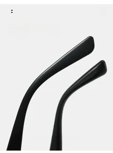 Close-up of curved sunglasses temple design for comfortable and ergonomic fit