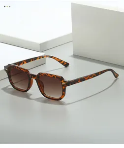 Detailed macro view of square tortoise sunglasses featuring silver rivet metal hinges