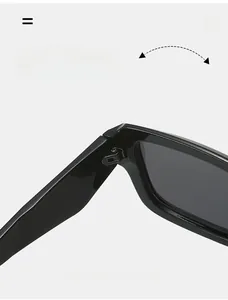 Macro shot of durable black sunglasses hinge showing high-quality texture and folding mechanism