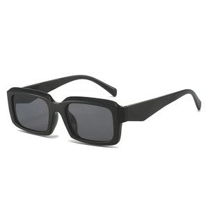 Rectangle Sunglasses Retro PC Frame AC Lens UV400 Protection Fashion Eyewear Trendy Style For Men And Women