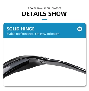 Detail showing solid hinge on black Y2K punk sunglasses for stable and durable performance