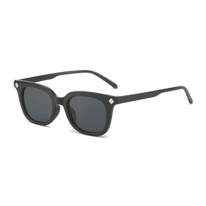 Occhiali Da Sole Quadrati Retro Montatura In PC Lente AC Protezione UV400 Occhiali Vintage Di Moda Per Uomo E Donna Rivetti In Metallo