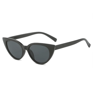 Cat Eye Sunglasses Plastic Frame AC Lens UV400 Protection Retro Large Frame Fashion Outdoor Eyewear For Women Travel Accessory