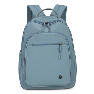 Leichter Morandi-blauer Outdoor-Rucksack aus wasserfestem Nylon für Wandern und Reisen