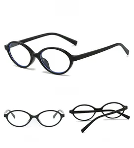 Detailed views of black round frame sunglasses showing front, 45-degree angle, and back