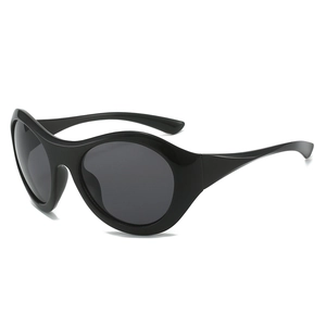Lunettes De Soleil Futuristes Y2K À Grand Cadre PC UV400 Cyclisme Sport Plein Air Mode Rétro Unisexe
