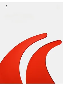 Detail of red translucent curved temple arms for ergonomic sports sunglasses