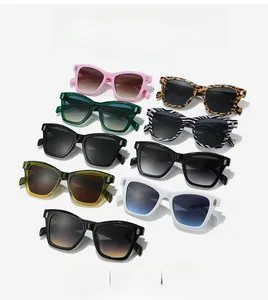 Various fashion cat eye sunglasses showing 9 stylish frame colors and lens tints in detail