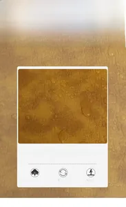 Detailed macro view showing the waterproof texture and water droplets on brown PU leather