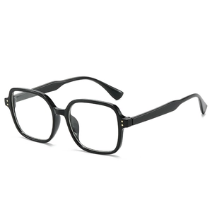 Montature Per Occhiali Quadrati Retro Occhiali Anti Luce Blu Lenti Chiare Montatura PC Moda Rivetto Per Uomini Donne