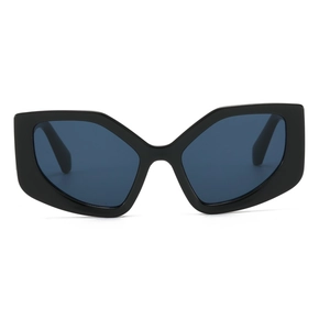 Cat Eye Sunglasses Hexagon Geometric PC Frame UV400 Protection Rainbow Gradient Fashion Hip Hop Trendy For Men Women