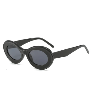 Retro Oval Sunglasses UV400 Protection PC Frame AC Lens Vintage Y2K Fashion Eyewear For Women Men