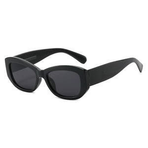 Lunettes De Soleil Yeux De Chat Rétro Mode Branches Larges Protection UV400 Monture PC Pour Femmes Unisexe