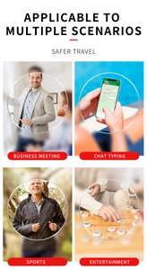 Blue light blocking glasses for business, mobile use, sports, and social leisure