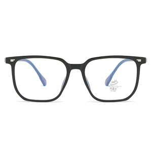 Retro Square Blue Light Blocking Glasses UV400 Protection PC Frame Optical Eyewear Unisex Business Style