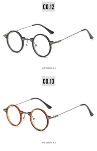 Detailansicht der Steampunk Sonnenbrille in klassischem Schwarz und Tortoise-Rahmen