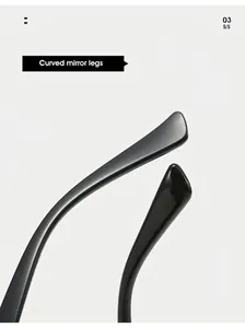 Details zu ergonomisch geschwungenen Brillenbügeln an glänzenden Cat-Eye-Sonnenbrillen für Damen