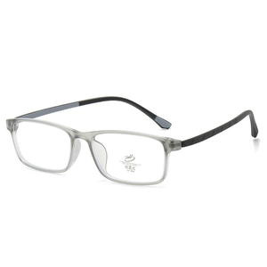 Anti Blue Light Glasses Square PC Frame UV400 Protection Retro Business Eyeglass Frame Rhombus Texture Temples Unisex