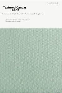 Macro detail showing durable mint green canvas fabric texture and high-quality weaving