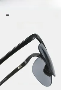 Detail of ultra-light Y2K cat-eye sunglasses showing 57□20-138 size specs and hinges