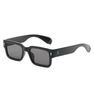 Retro Rectangular Sunglasses UV400 Protection Vintage Square PC Frame Eyewear For Men Women Fashion Shades