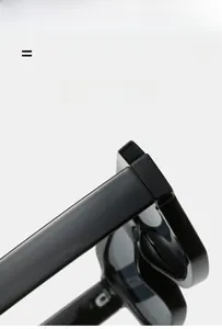 Macro detail of high-gloss sunglasses hinge with super elastic and lightweight temples