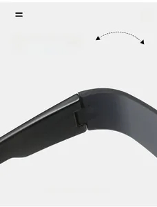 Detail of durable textured metal hinge on black matte sunglasses for smooth folding