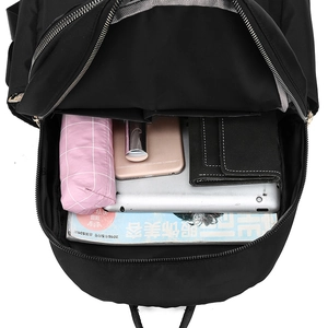 Sac à dos de voyage imperméable en tissu Oxford à grande capacité et compartiments