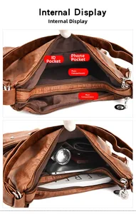 Internal structure showing multiple compartments and large capacity for tablet and books