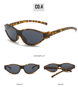 Detailed multi-angle views of tortoiseshell sports cycling sunglasses with UV400 lenses
