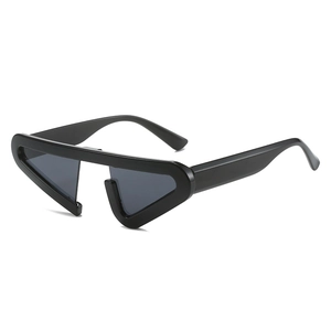 Dreieckige Sonnenbrille Geometrischer Y2K Hip Hop Stil PC Rahmen UV400 Schutz Brillen Für Frauen Männer Streetwear