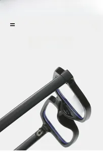 Détail macro de la charnière de lunettes noires brillantes montrant le matériau élastique