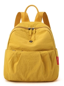 Fashion Backpack Mini Nylon Pleated Lightweight Waterproof Commuter Travel Rucksack Casual Minimalist For Women Girls