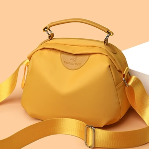 Nylon Crossbody Bag Handbag Women Waterproof Lightweight Large Capacity Adjustable Wide Strap Casual Fashion Commuter