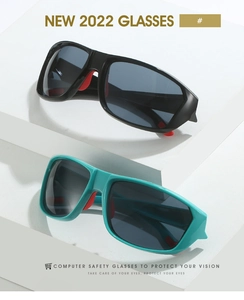 Detail of ergonomic red soft nose pads on cycling sunglasses for enhanced comfort