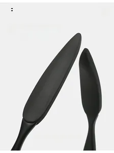 Close-up of ergonomic black matte temple arms on polarized sports sunglasses