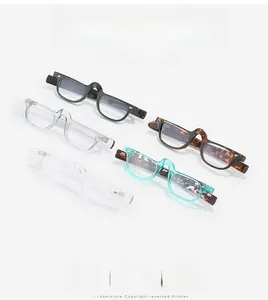 Detailed grid of vintage PC glasses frames in black, tortoiseshell, and transparent colors