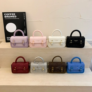Women Vintage Crossbody Bag PU Leather Snake Pattern Patchwork Handbag With Top Handle And Adjustable Strap Box Shape