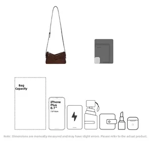 Détails de capacité du sac léopard pouvant contenir un téléphone de 6,7 pouces