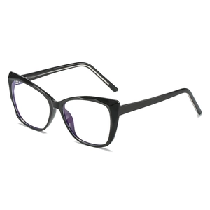 Monture De Lunettes Oeil De Chat Pour Femmes TR90 Anti Lumière Bleue Légère Optique Mode