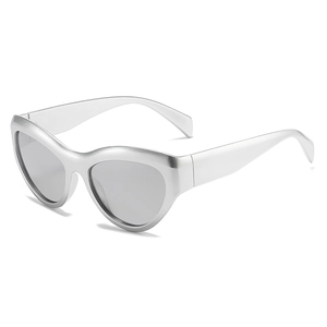 Lunettes De Soleil Cat Eye Steampunk Protection UV400 Monture PC Futuriste Cyberpunk Sport De Plein Air Pour Hommes Et Femmes