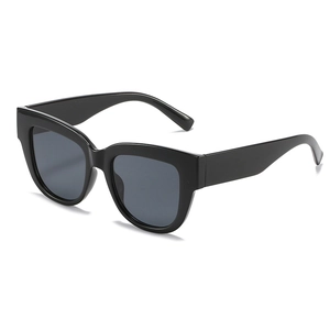 Lunettes De Soleil Oeil De Chat Grand Cadre Carré PC Protection UV400 Mode Vintage Voyage Extérieur Unisexe