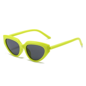 Cat Eye Sunglasses Retro Y2K UV400 Protection PC Frame Contrast Color Fashion Eyewear For Women Party Outdoor